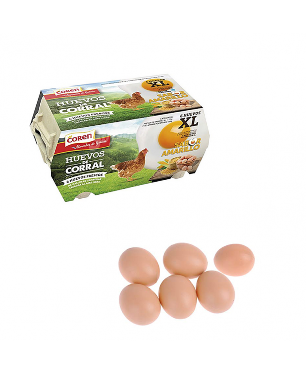 Huevos Gallina Camperos XL...